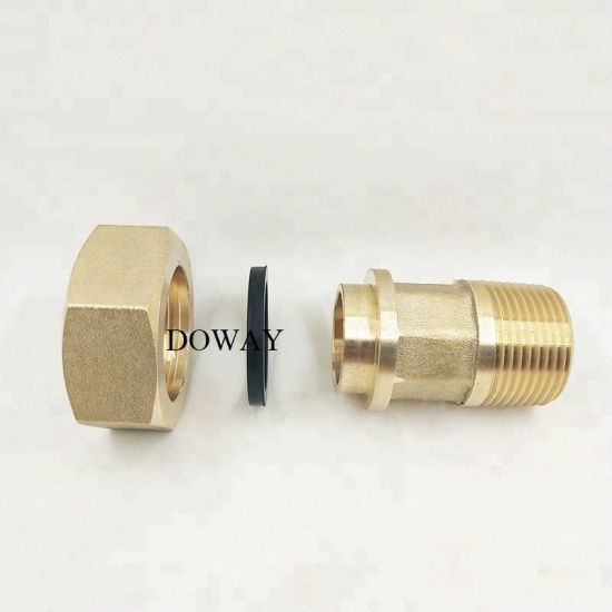Factory Customized Cw602n Dzr Brass Bronze Water Meter Accoseries Fittings（DW-WC028 ）