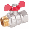 Brass Ball Valve with Butterfly Handle (DW-B203)