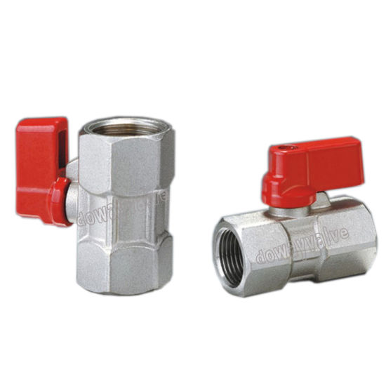 Pn16 Brass Mini Ball Valve Male Thread (DW-B303)