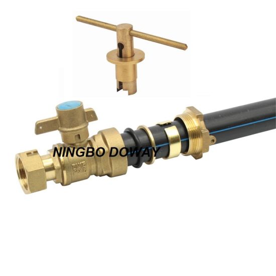 China Factory OEM High Quality Dzr Brass Forged Water Meter Fitting （DW-WC024）