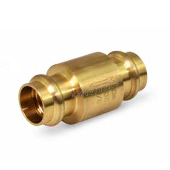 Cw511L Brass Press Ends in-Line Check Valve (DW-CV021)