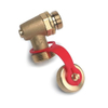 China Factory Nickle Plated 1/2" Brass Boiler Ball Valve （DW-B372）