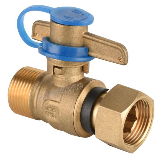Cw602n Connection Ball Valve PE Compression End for PE Pipe （DW-LB066）