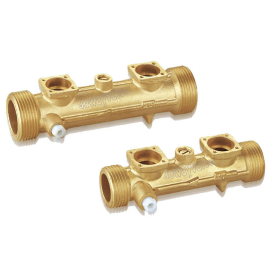 Brass Sensor Body for Ultrasonic Flow Meters （DW-WC029）
