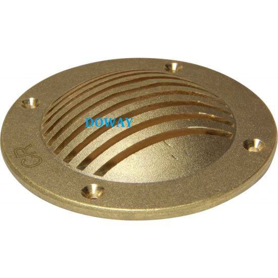 Factory Maestrini Brass Round Intake Strainer Grate (Full Slot / 180mm OD) （DW-BF013）