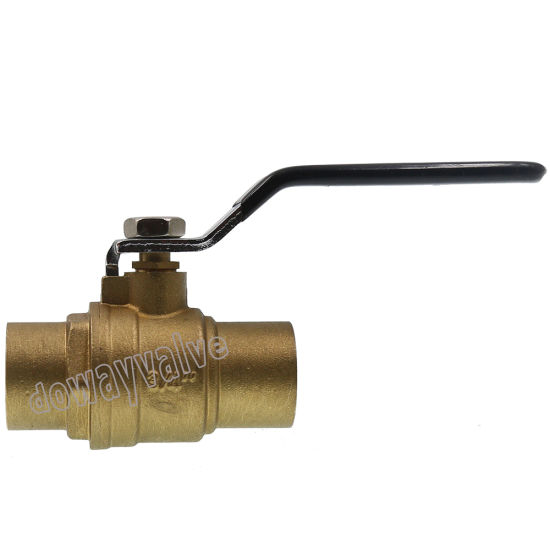 400wog Forged Brass Ball Valve with NPT Thread (DW-B208)