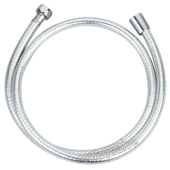 PVC Transparent Silver Shower Hose （DW-SH001）