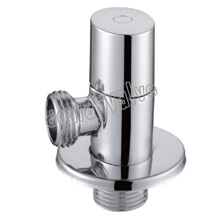 Brass Round Handle Heating Angle Valve