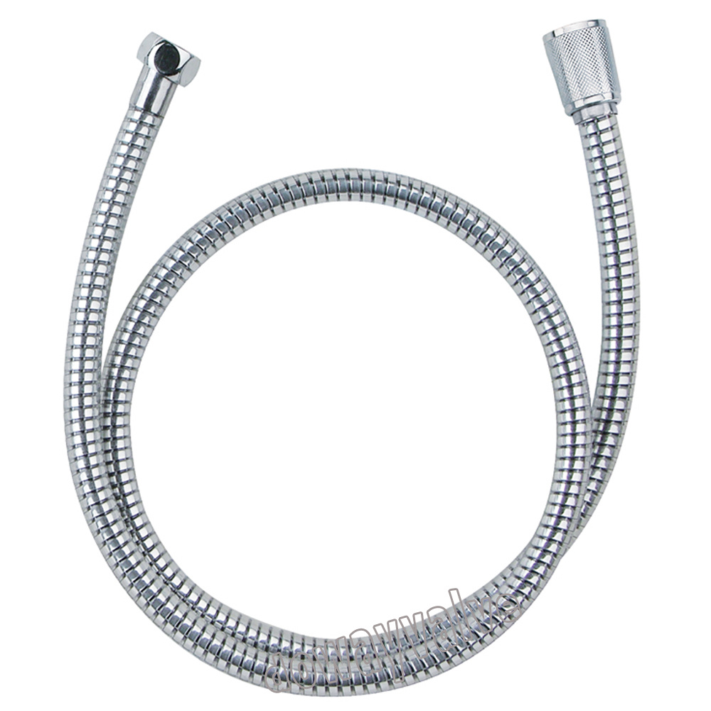 Flat Spiral Embossing Short PVC Shower Hose