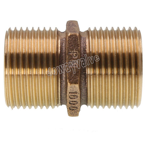 Male Thread Bronze Pipe Nipple （DW-BF021）