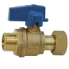 China Supplier High Quality Brass Water Ball Valve with Aluminum Handle （DW-LB032）