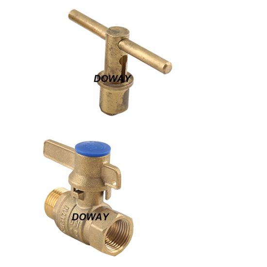 OEM Factory Anti-Theft Lockable Ball Valve with PE Couplings （DW-LB081）
