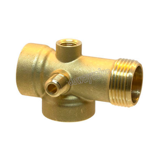 Brass 5-Way Connector for Water Pump(DWF105)