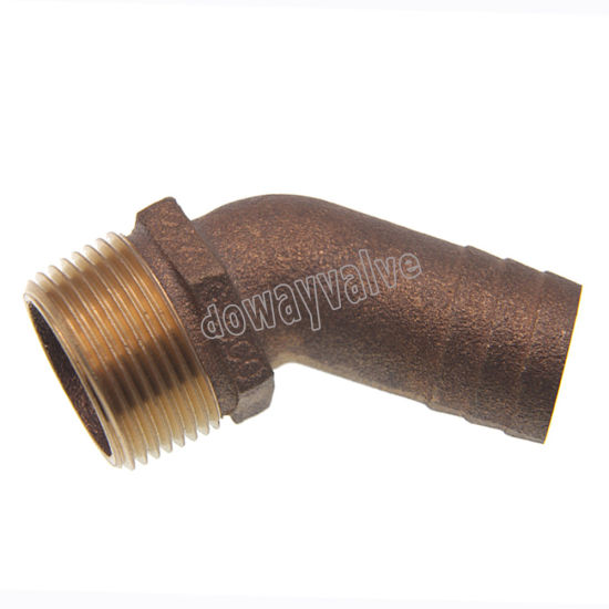 Thread Connected Bronze 45degree Elbow （DW-BF024）