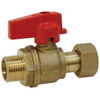 China Supplier High Quality Brass Water Ball Valve with Aluminum Handle （DW-LB032）