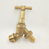 China Factory Custom High Quality Brass Lockshield Hose Tap (DWS107)