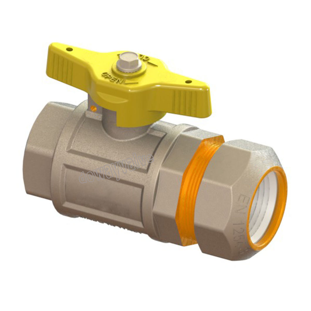 Plumbing Supplier for Brass Ball Valve/ Gate Valve with Compression Nuts -  China Gate Valve, Copper Pipe