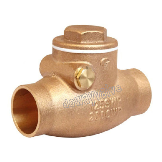 200wog Brass Swing Check Valve (DW-CV016)