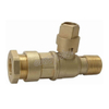 High Quality Dzr Brass Water Meter Valve with Square Head （DW-LB018）