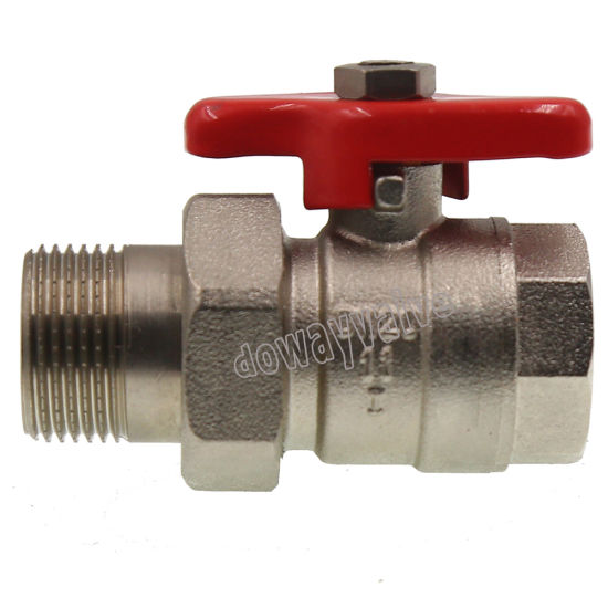 Dw249 Full Bore Male Ball Valve with Lever Handle (DW-B249)