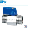 Pn16 Brass Mini Ball Valve Male Thread (DW-B303)