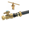 Natural Surface Brass Water Meter Coupling Accesories of Water Meter （DW-WC021）