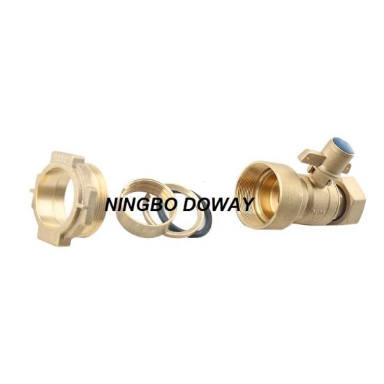 OEM Factory Anti-Theft Water Meter Lockable Ball Valve （DW-LB083）