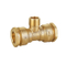 DIN 8076 Brass Tee Compression Fitting for PE Pipe