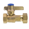 China Supplier High Quality Brass Water Ball Valve with Aluminum Handle （DW-LB032）