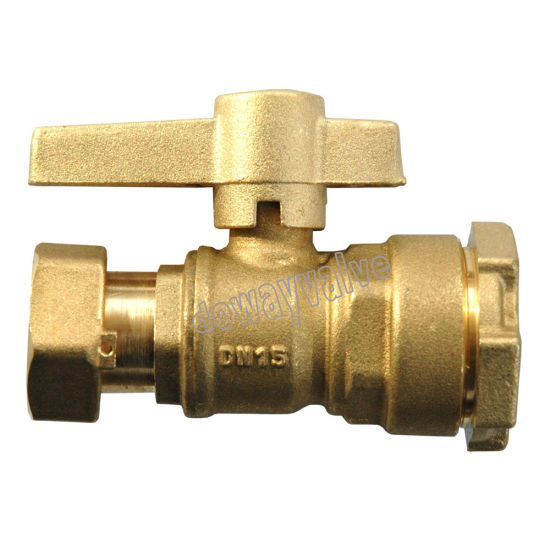Custom Water Meter Ball Valves with ISO Certification China Factory （DW-LB015）
