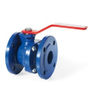 Ductile Iron Ball Valve with Flanged Connection