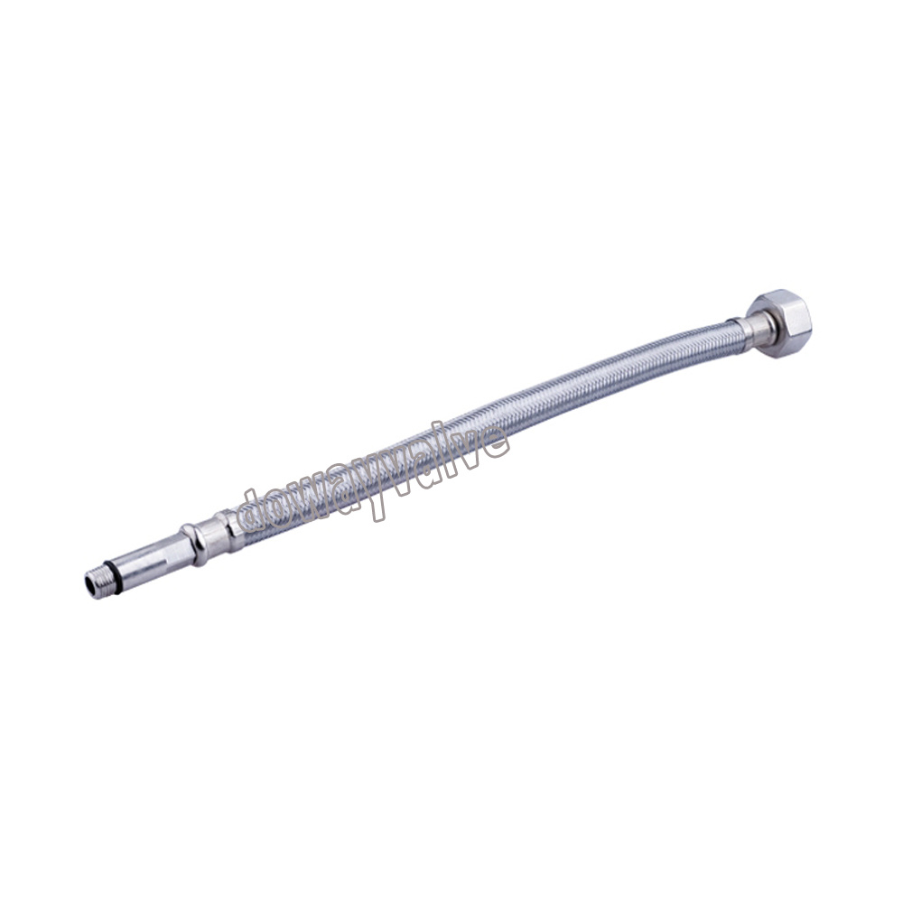 Flexible Stainless Steel M10 End Knitted Faucet Hose