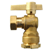 Angle Type Water Meter Ball Valve with Male/Free Nut （DW-LB022）