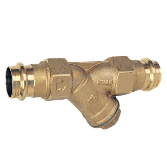 Cw511L Brass Press Ends in-Line Check Valve (DW-CV021)