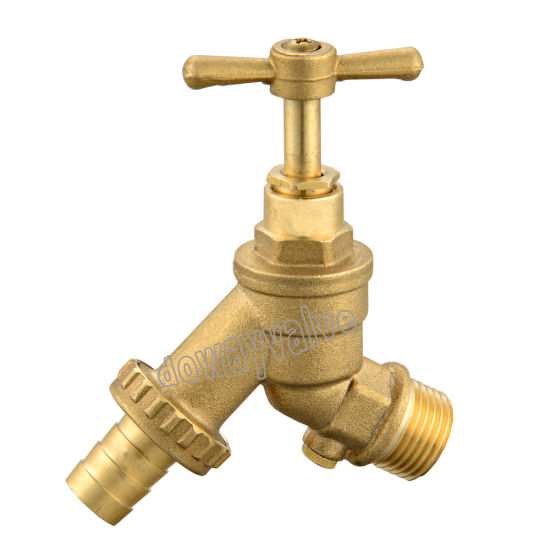 Pn16 Brass T Handle Chrome Plating Tap(DW-BC319）