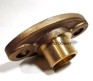 China Factory Custom Lead Free Brass Water Meter Companion Flange （DW-BF045）