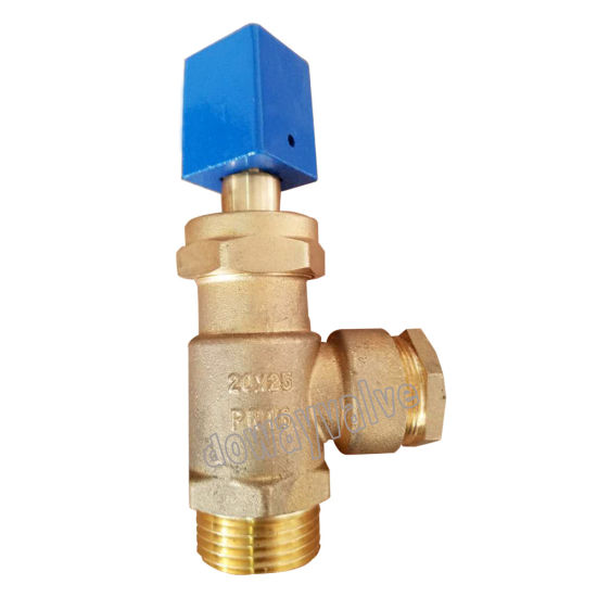 China Factory Cw602n Brass Connection Ball Valve PE Compression End （DW-LB029）