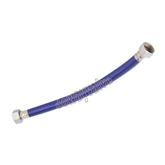 PVC Transparent Silver Shower Hose （DW-SH001）