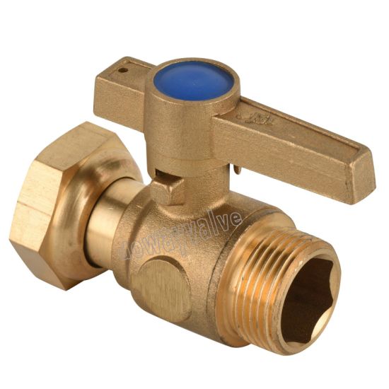 China Factory Cw617n Brass Lockable Ball Valve for Water Meter （DW-LB064 ）
