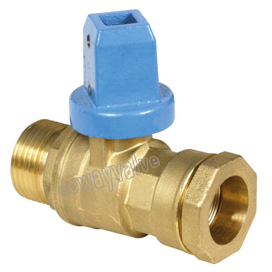 Cw602n Connection Ball Valve PE Compression End for PE Pipe （DW-LB066）