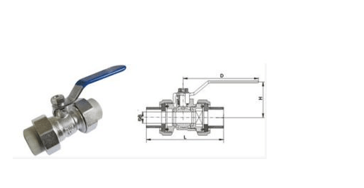 Union Brass PPR Ball Valve