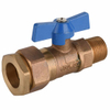 600wog Bronze Ball Valve with PE End (DW-BV027)