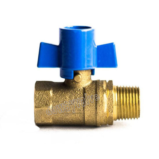 Reduced Bronze Lockable Ball Valve with Screw (DW-BV026)