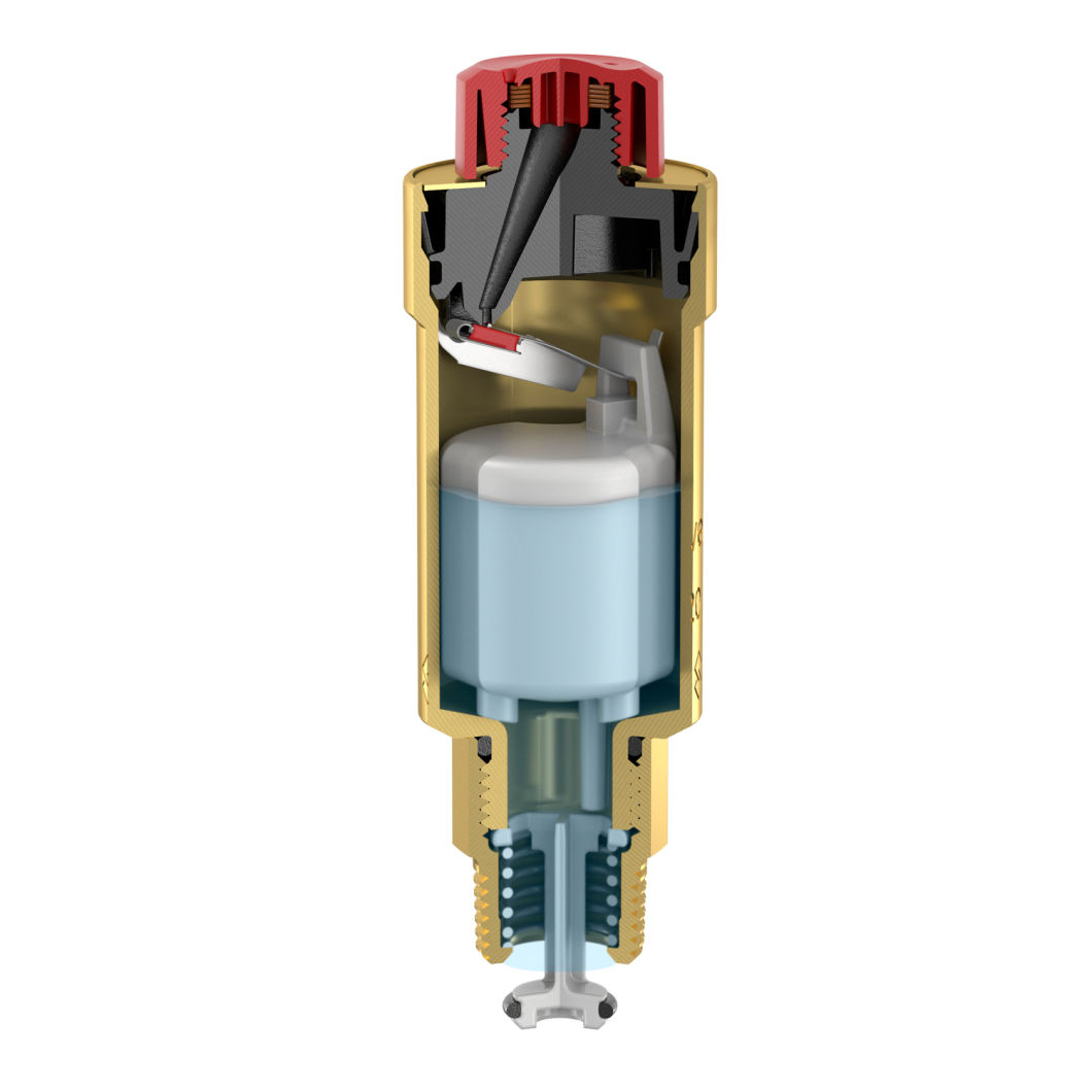 3/8 Inch Water Air Vent with and Without Shut-off Valve
