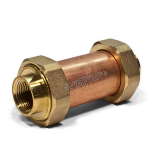 Female Threaded Copper Body Lead Free Dual Check Valve (DW-CV023)