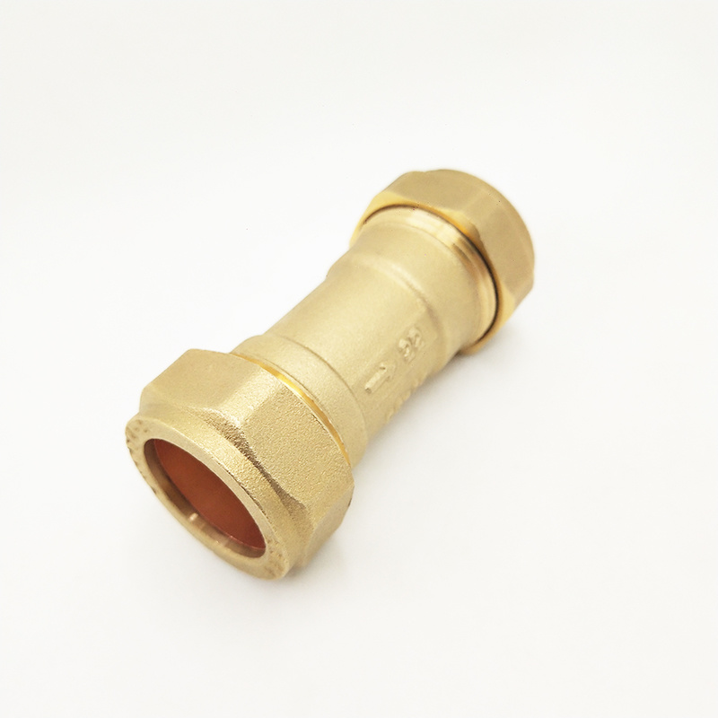 Brass Double Check Valve with 15mm Compression Ends