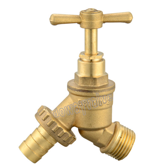 Pn16 Brass T Handle Chrome Plating Tap(DW-BC319）