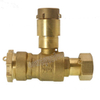 High Quality Dzr Brass Water Meter Valve with Square Head （DW-LB018）