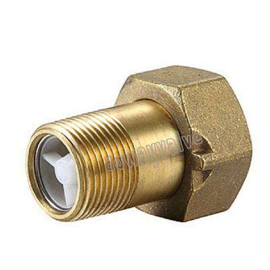 Lead Free Brass Water Meter Connector （DW-WC008）