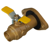 400wog Forged Brass Ball Valve with NPT Thread (DW-B208)